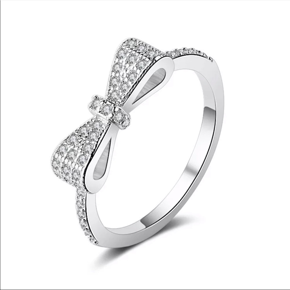 💐New Ribbon ring or bow tie ring in size 6,…